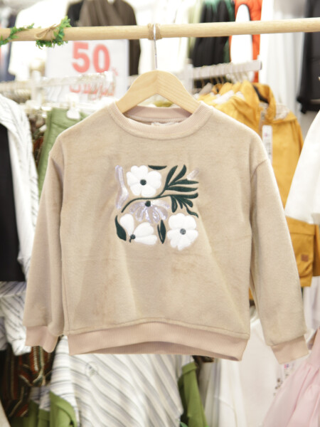 بدلة رياضية للبنات من عمر 6 إلى 10 سنوات 1026 بيج - 6