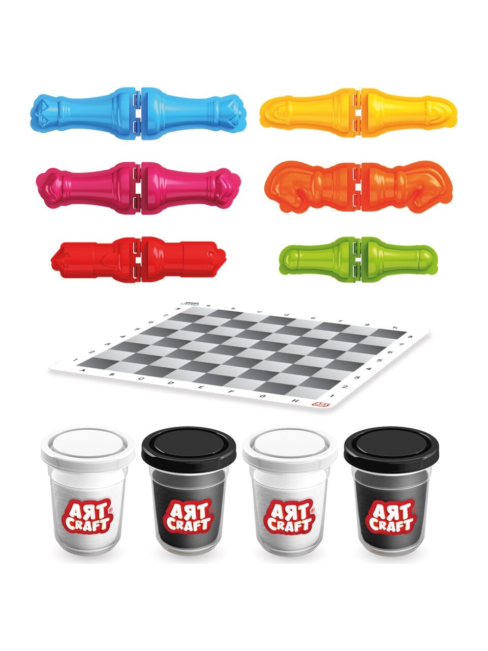 مجموعة عجينة الشطرنج من آرت كرافت 03732 - 3