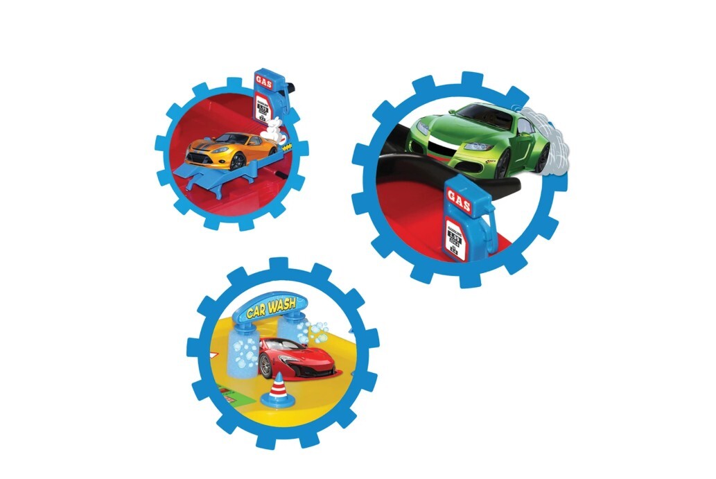 مجموعة لعب مرآب الجد المكون من 3 طوابق - 4