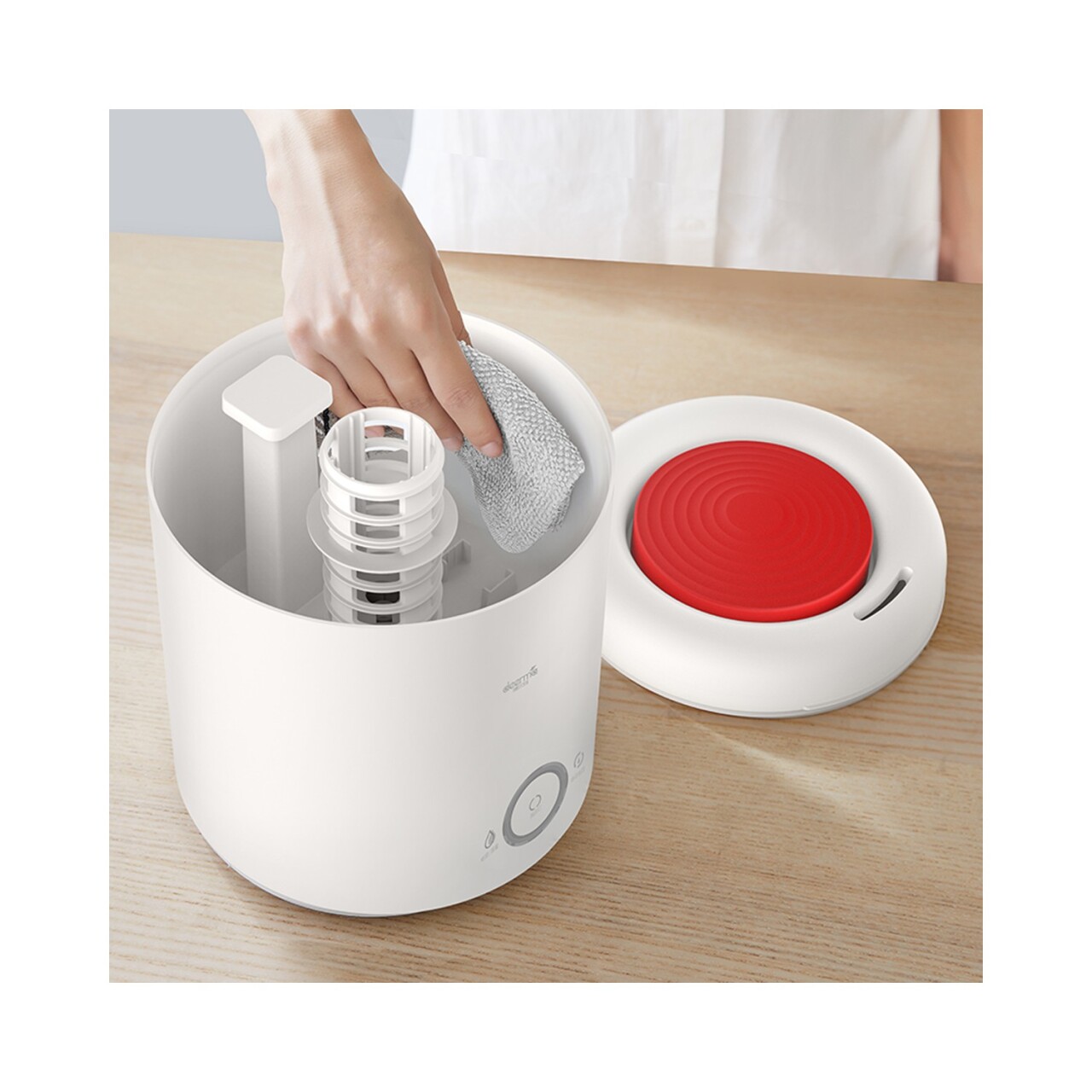 مرطب الهواء البارد بالموجات فوق الصوتية الرقمي Deerma F301 المزود بملء علوي - 5