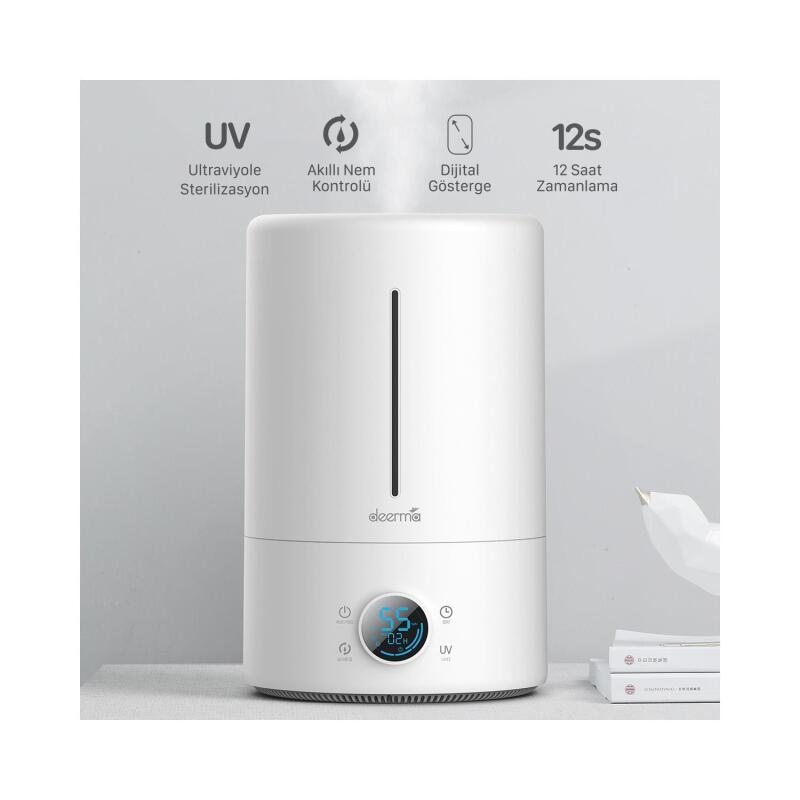 Deerma Ultraviyole Ultrasonic Soğuk Buhar Makinesi F628S - 3