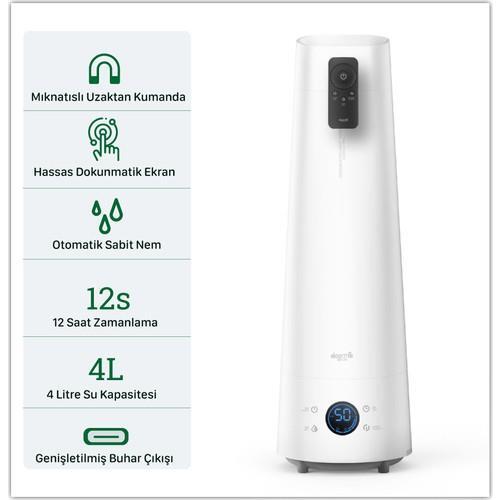 Deerma Uzaktan Kumandalı Ultrasonic Soğuk Buhar Makinesi LD220 - 5