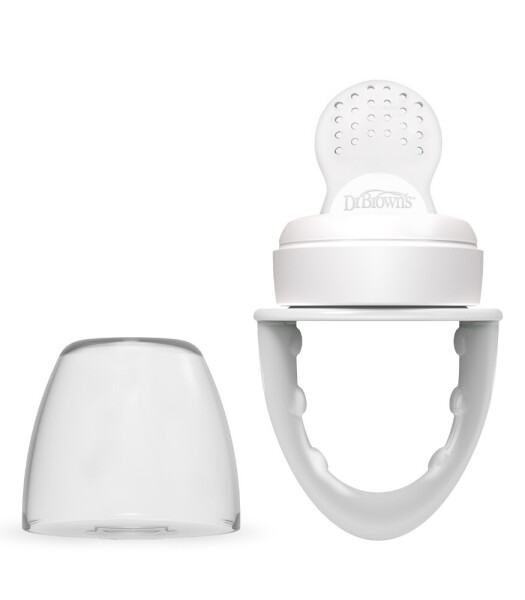 شبكة دكتور براون للخضراوات والفواكه مع غطاء باللون الرمادي - 2