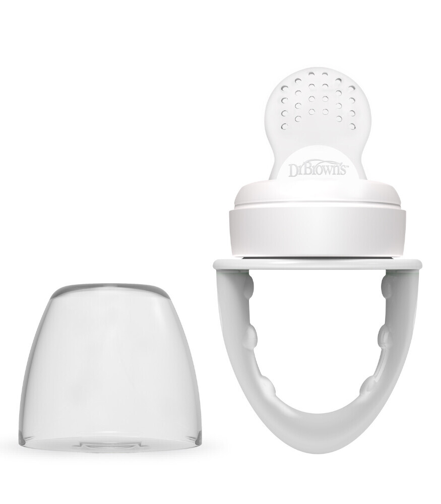 شبكة دكتور براون للخضراوات والفواكه مع غطاء باللون الرمادي - 2