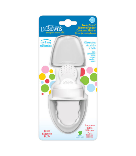 شبكة دكتور براون للخضراوات والفواكه مع غطاء باللون الرمادي - 3