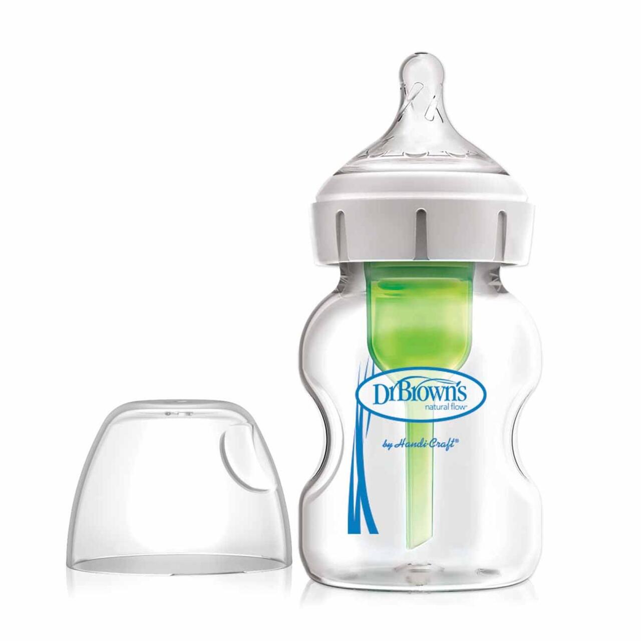 Dr.Brown's Geniş Ağız Cam Biberon 150 ml (Yeni) - 1