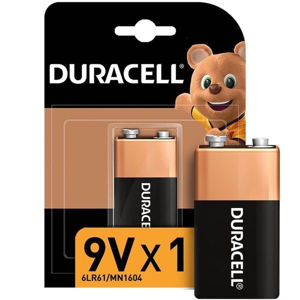 بطارية دوراسيل الأساسية 9 فولت واحدة - Duracell