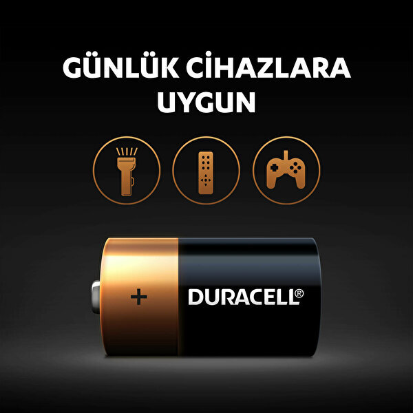 Duracell Basic C Boy Pil 2Li - 3