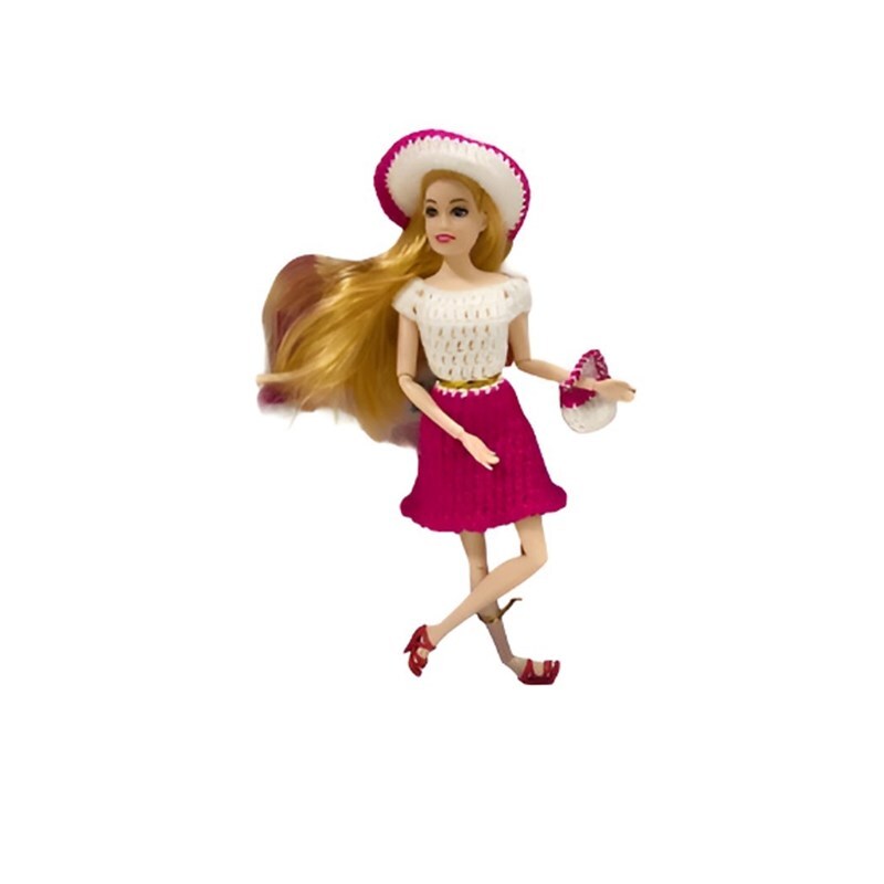 Efe Toys Örgü Elbiseli Sonsuz Hareketli Bebek - 2