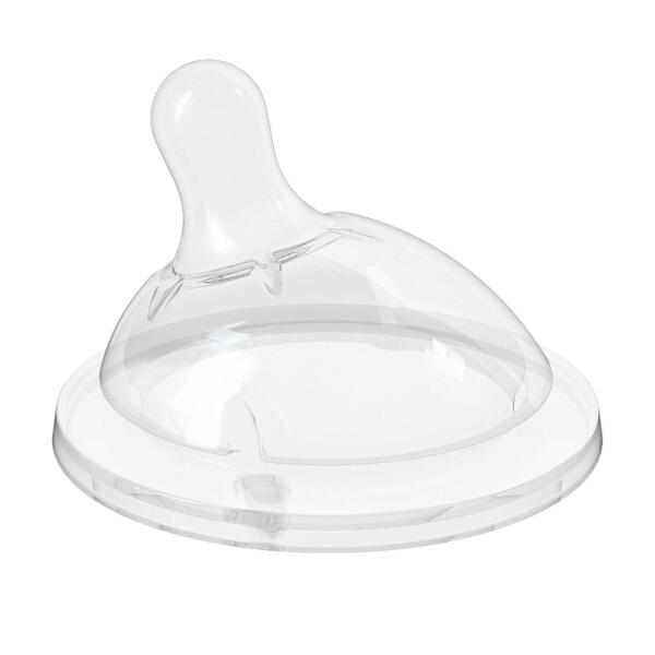 Chicco NaturalFeeling Biberon Emziği 2 Ay+ Orta Akış Tekli - 1