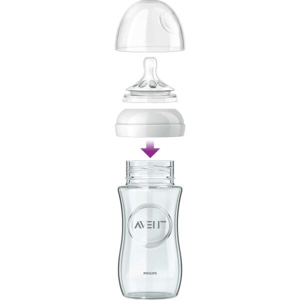 Philips Avent Natural Cam Biberon 240 ml SCF053/17 - 5