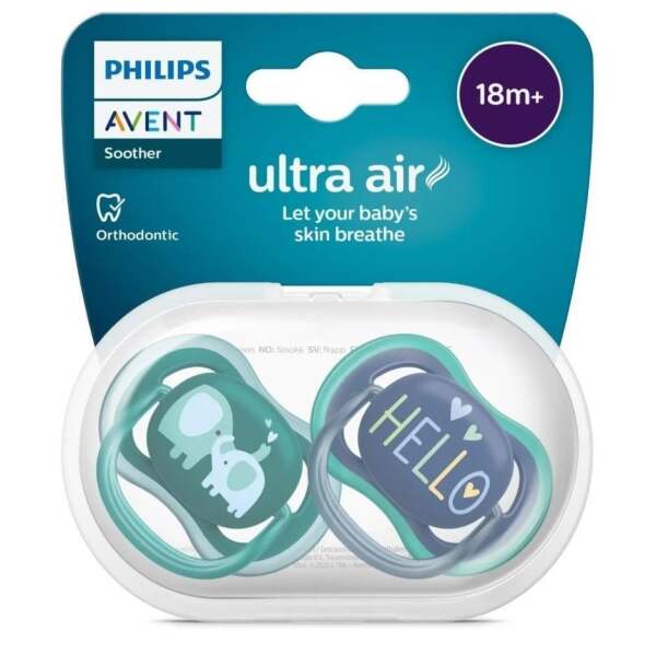 Philips Avent Ultra Air Emzik 18+ Ay Erkek - 1