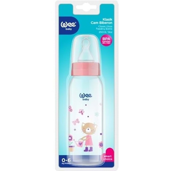 Wee Baby Klasik Cam Biberon 250 ml 876 - Wee Baby