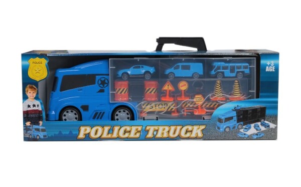 مركبات شرطة شاحنة لعبة إنجين - 2