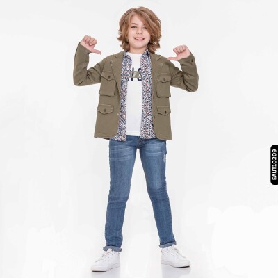 Erkek Alt Üst Takım 6-12 Yaş 13030 Eaut10209 - xo kids