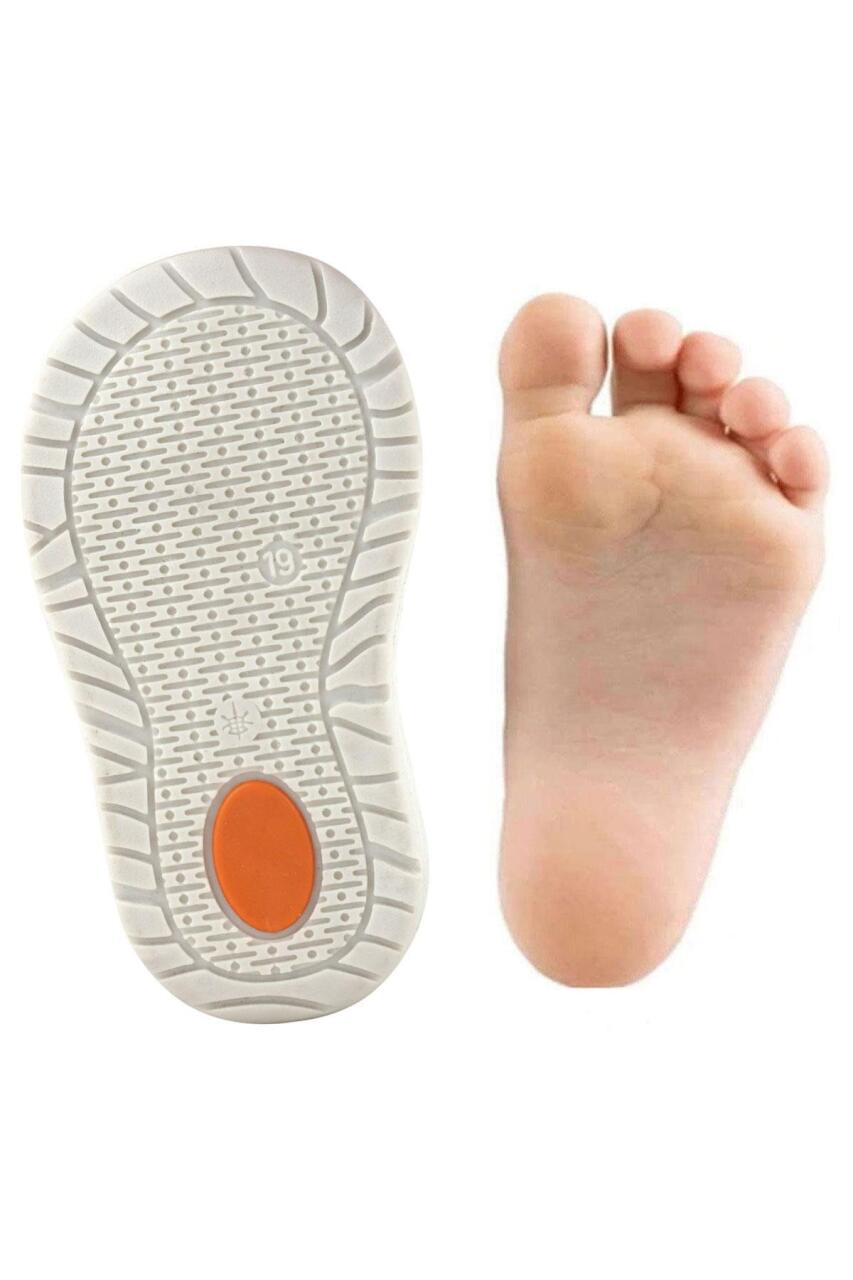 Rakerplus Schaggy Hakiki Deri Kahve Bebek Spor Ayakkabı - 63