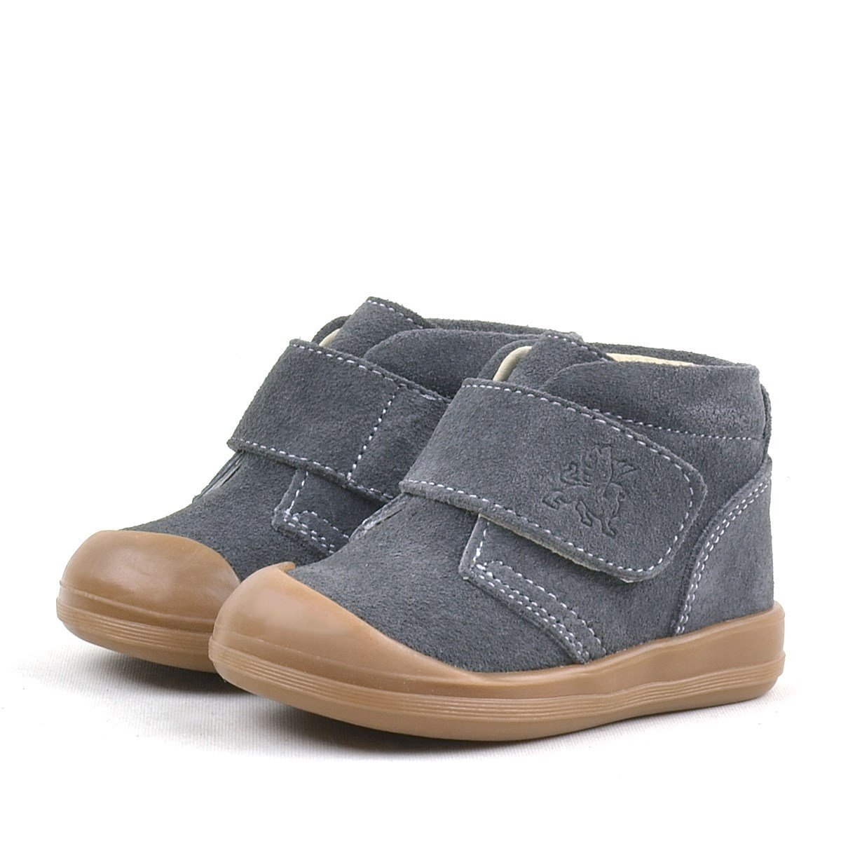 Rakerplus Yoohoo Hakiki Deri Füme Cırtlı Unisex Bebek Bot - 4