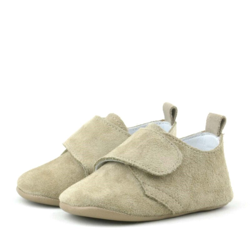 Booba Hakiki Deri Vizon Cırtlı Bebek Patik - 4