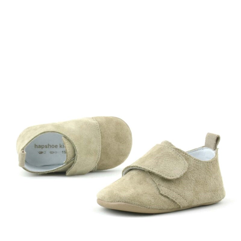 Booba Hakiki Deri Vizon Cırtlı Bebek Patik - 5