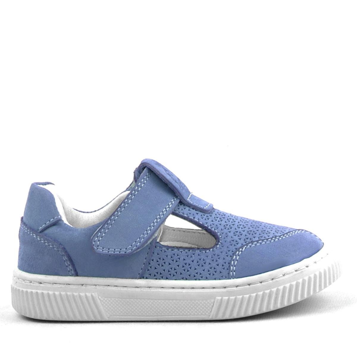 Rakerplus Bheem Hakiki Deri Mavi Cırtlı Bebek Sneaker Sandalet - 2