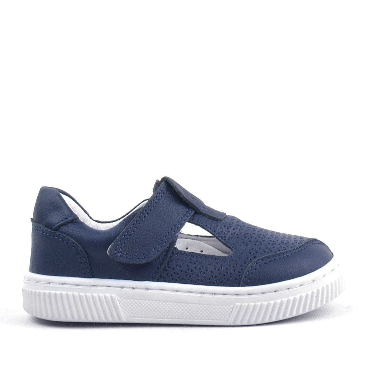 Rakerplus Bheem Hakiki Deri Lacivert Cırtlı Bebek Sneaker Sandalet - 2