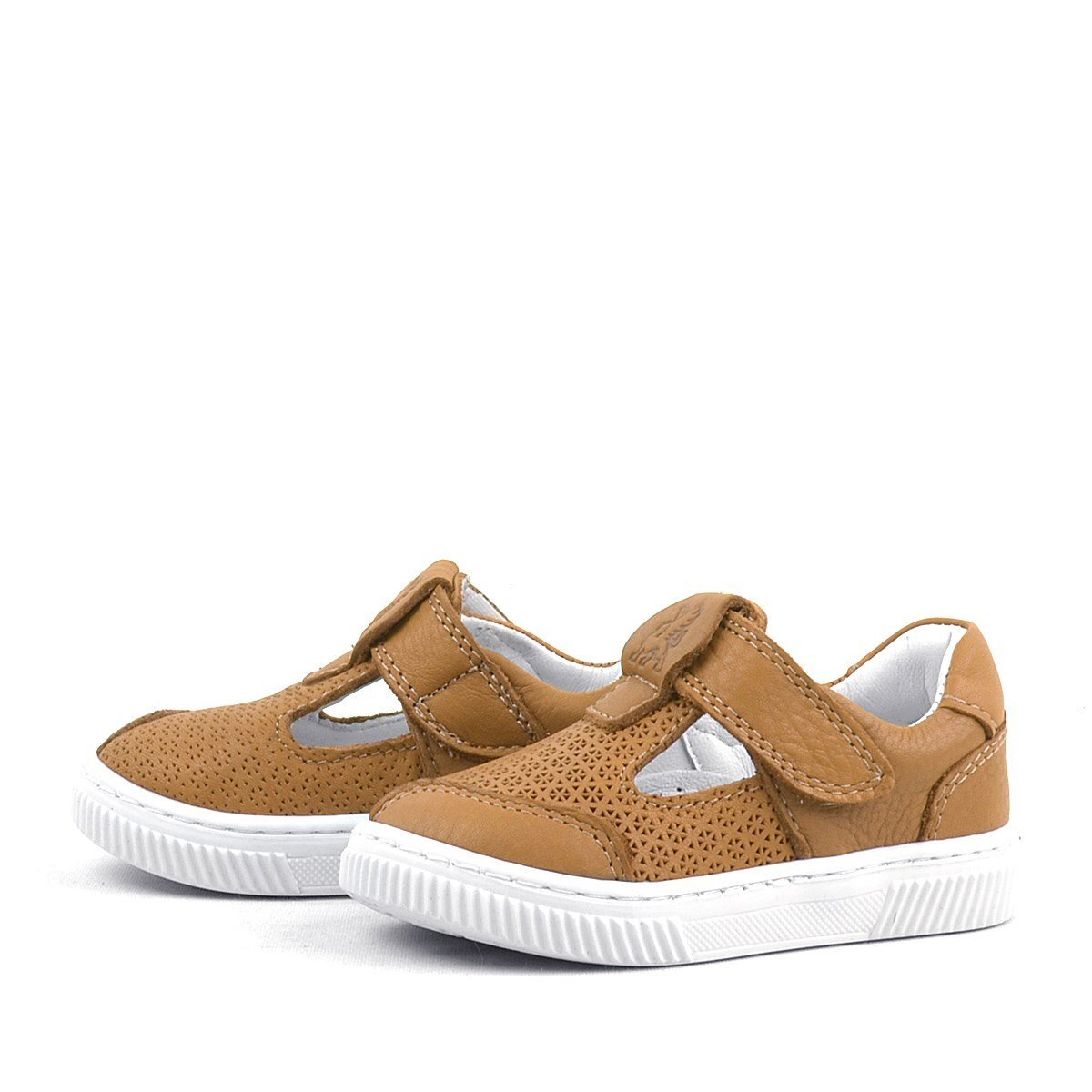 Rakerplus Bheem Hakiki Deri Taba Cırtlı Bebek Sneaker Sandalet - 4