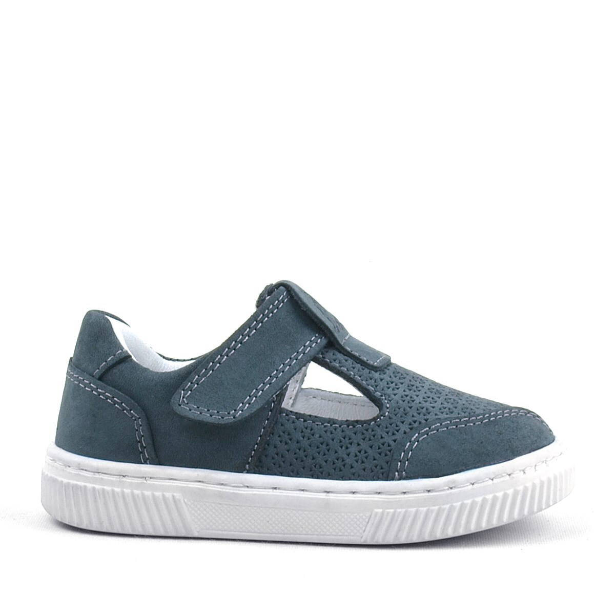 Rakerplus Bheem Hakiki Deri Gri Cırtlı Bebek Sneaker Sandalet - 2