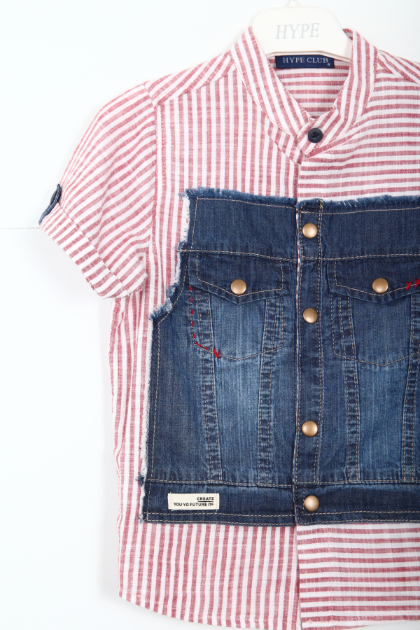 Erkek Çocuk Alt Üst Şort Takım 4-8 Yaş 6560 - 2