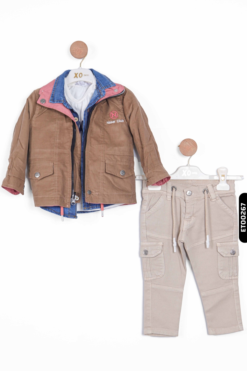 Erkek Çocuk Alt Üst Takım 12-36 Ay 11055 - 3