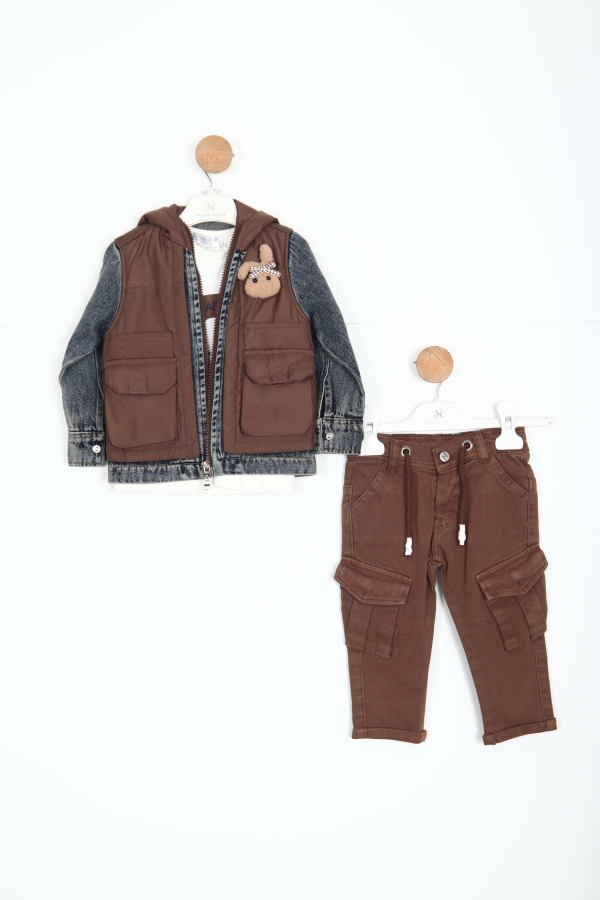 Erkek Çocuk Alt Üst Takım 6-36 Ay 11089 - 1