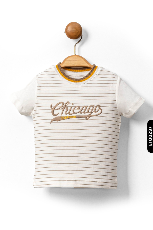 Erkek Çocuk Alt Üst Takım 3-8 Yaş 1217 Kahverengi - 5