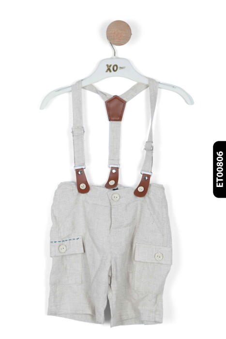 Erkek Çocuk Alt Üst Takım 3-12 Ay 6169 Beyaz - 4