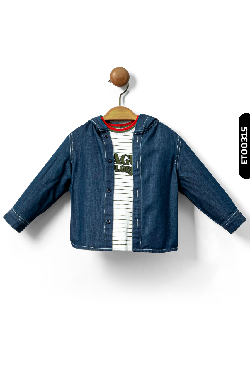 Erkek Çocuk Alt Üst Takım 6-36 Ay 1410 Kırmızı-Yeşil - 3