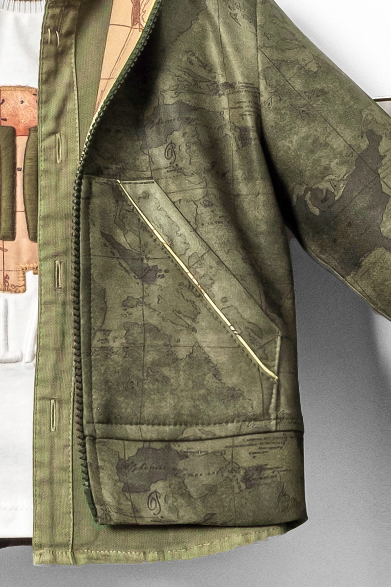 Erkek Çocuk Alt Üst Takım 6-36 Yaş 1411 Yeşil - Lacivert - 5