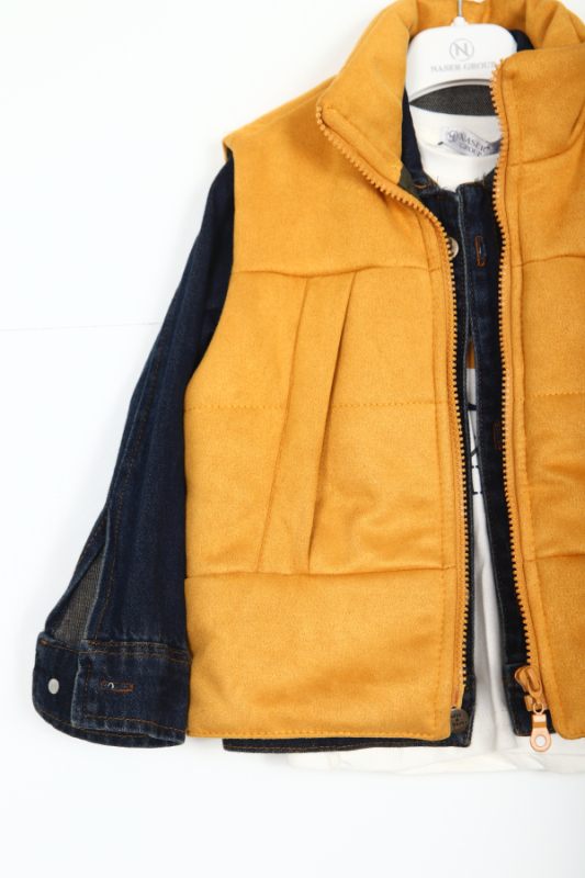 Erkek Çocuk Alt Üst Takım 2-5 Yaş12088 Hardal - 2