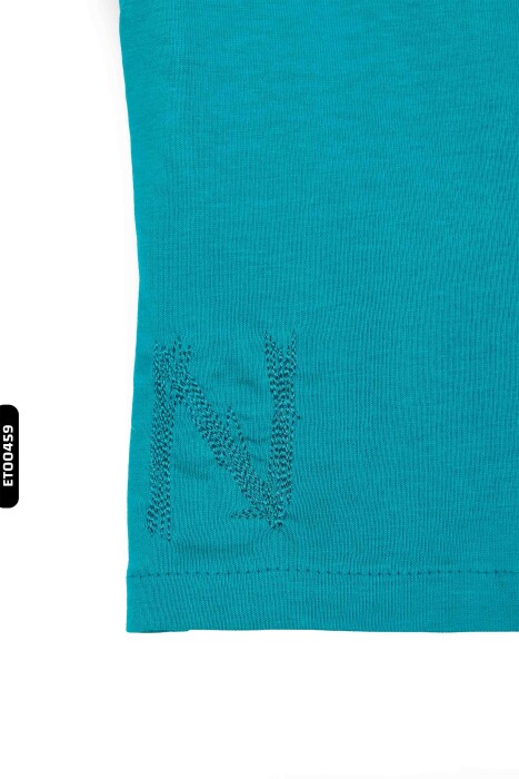 ERKEK ÇOCUK ŞORT TAKIM 2-7 YAŞ 3132 Turkuaz - 4