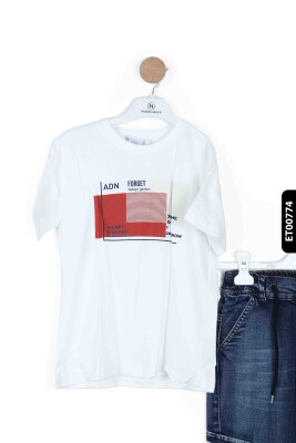 Erkek Çocuk Alt Üst Takımı 6-10 Yaş 13094 Kiremit - 3