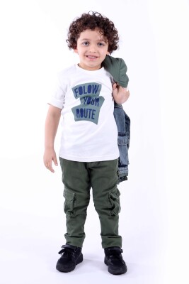 Erkek Çocuk Alt Üst Takım 2-5 Yaş 12100 Yeşil - 2