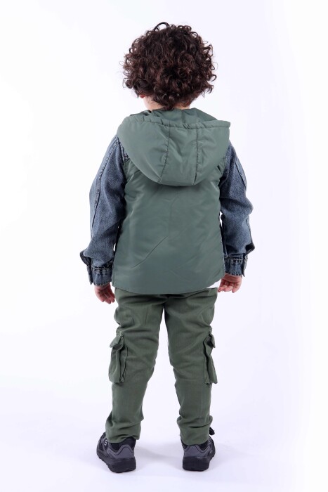 Erkek Çocuk Alt Üst Takım 2-5 Yaş 12100 Yeşil - 3