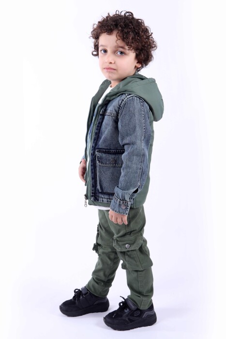 Erkek Çocuk Alt Üst Takım 2-5 Yaş 12100 Yeşil - 4