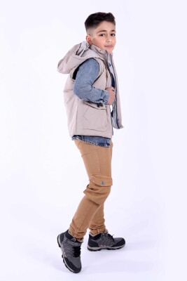 Erkek Çocuk Alt Üst Takım 6-9 Yaş 13092 Antrasıt - 3