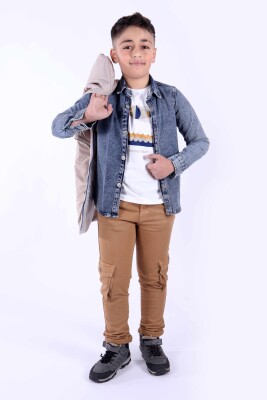 Erkek Çocuk Alt Üst Takım 6-9 Yaş 13092 Antrasıt - 5