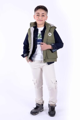 Erkek Çocuk Alt Üst Takım 6-9 Yaş 13083 Yeşil - NASR GRUB