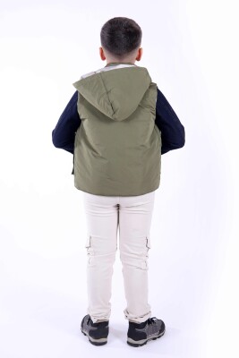 Erkek Çocuk Alt Üst Takım 6-9 Yaş 13083 Yeşil - 4