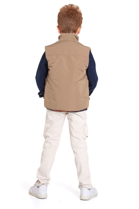 Erkek Çocuk Alt Üst Takım 6-10 Yaş 13086 Bej - 4