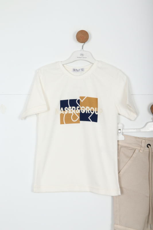 Erkek Çocuk Alt Üst Takım 6-9 Yaş 13085 Camel - 6