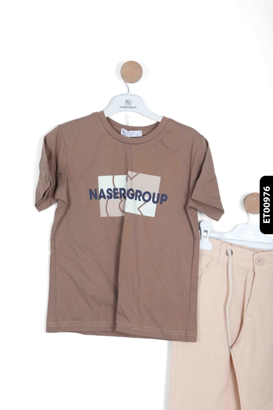 Erkek Çocuk Alt Üst Takım 7-11 Yaş 13516 Ekru - 3