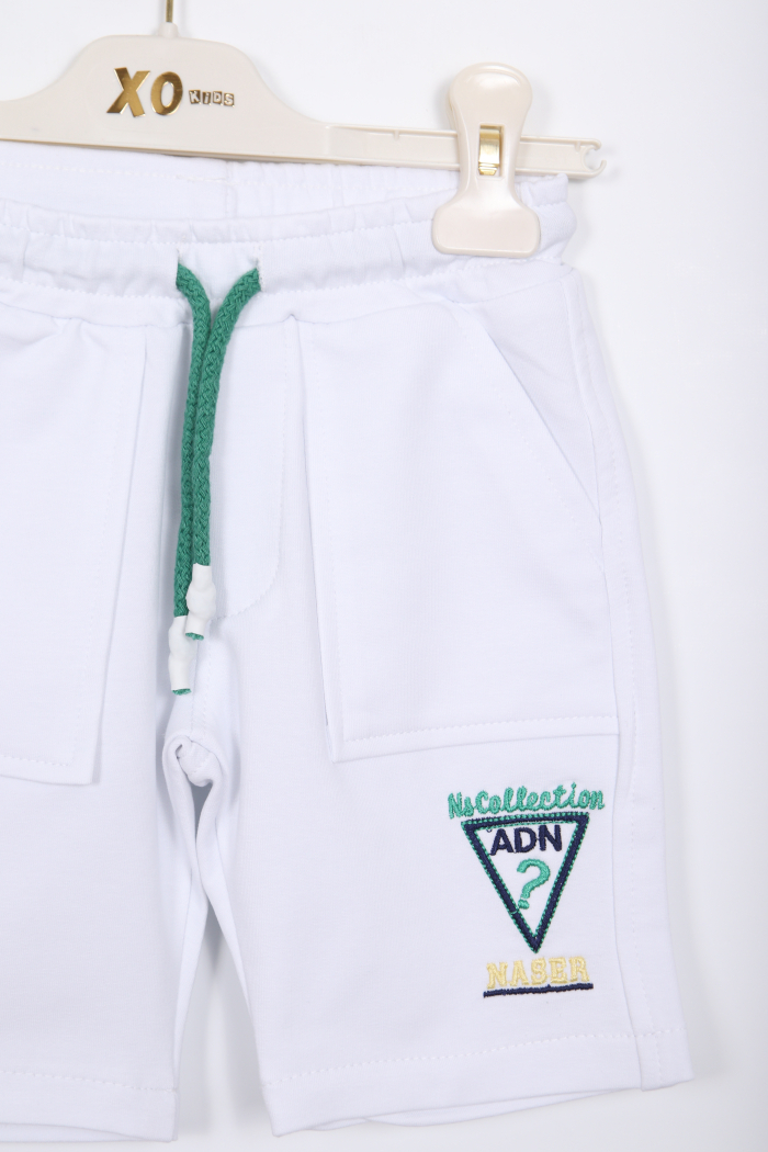 Erkek Çocuk Şort Alt Üst Takım 2-7 Yaş 3225 Yeşil - 4