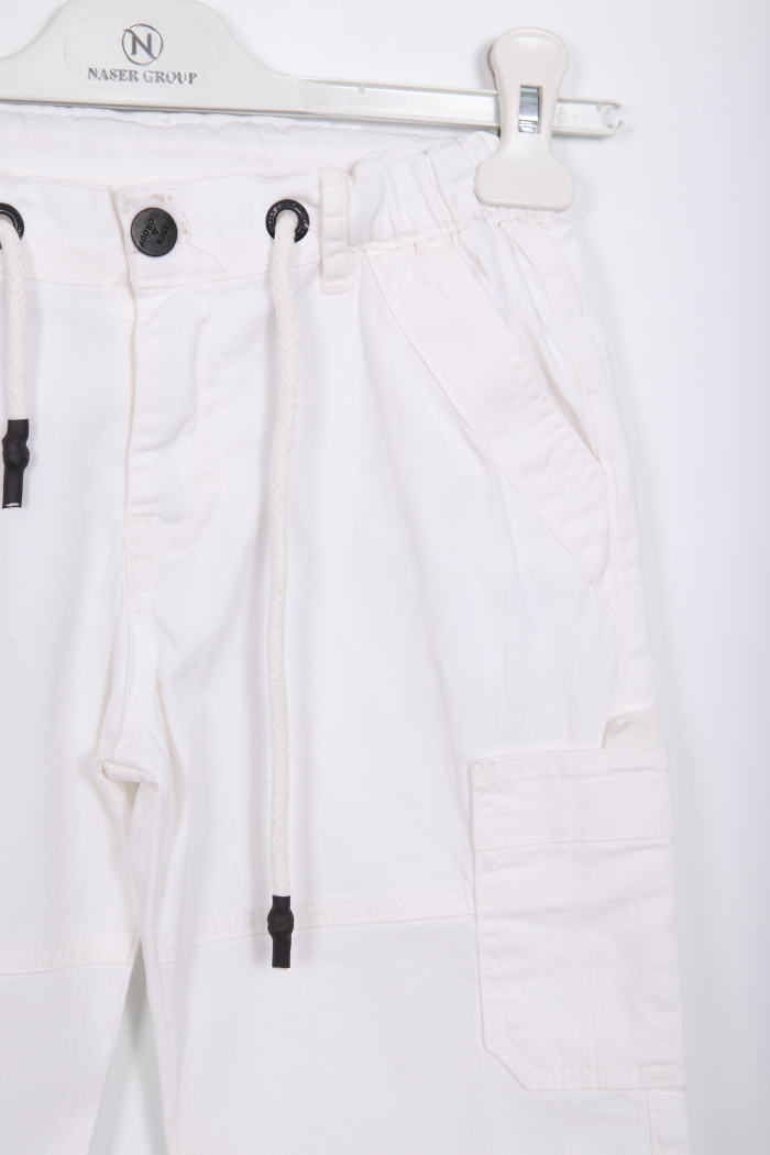 Erkek Çocuk Alt Üst Şort Takım 8-14 Yaş 4141 Haki - 2