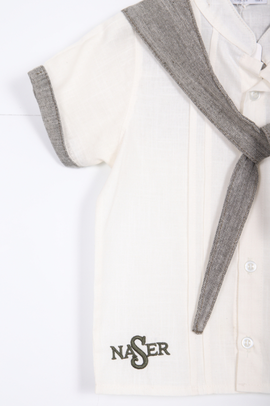 Erkek Çocuk Alt Üst Takım 1-5 Yaş 12522 Gri - 2